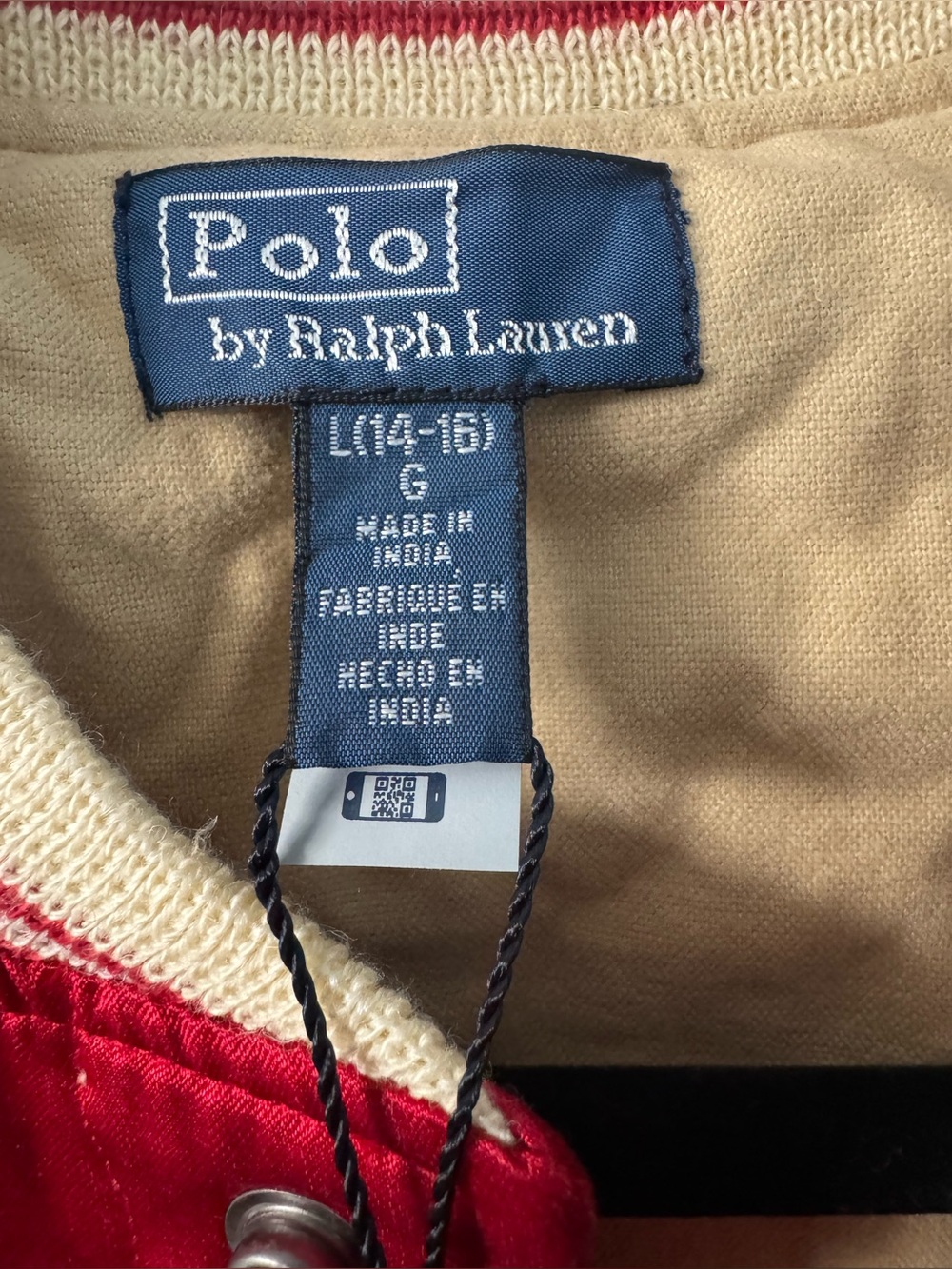 Polo Ralph Lauren Big Boys Polo Ball Satin Rally Jacket - Picture 4 of 10